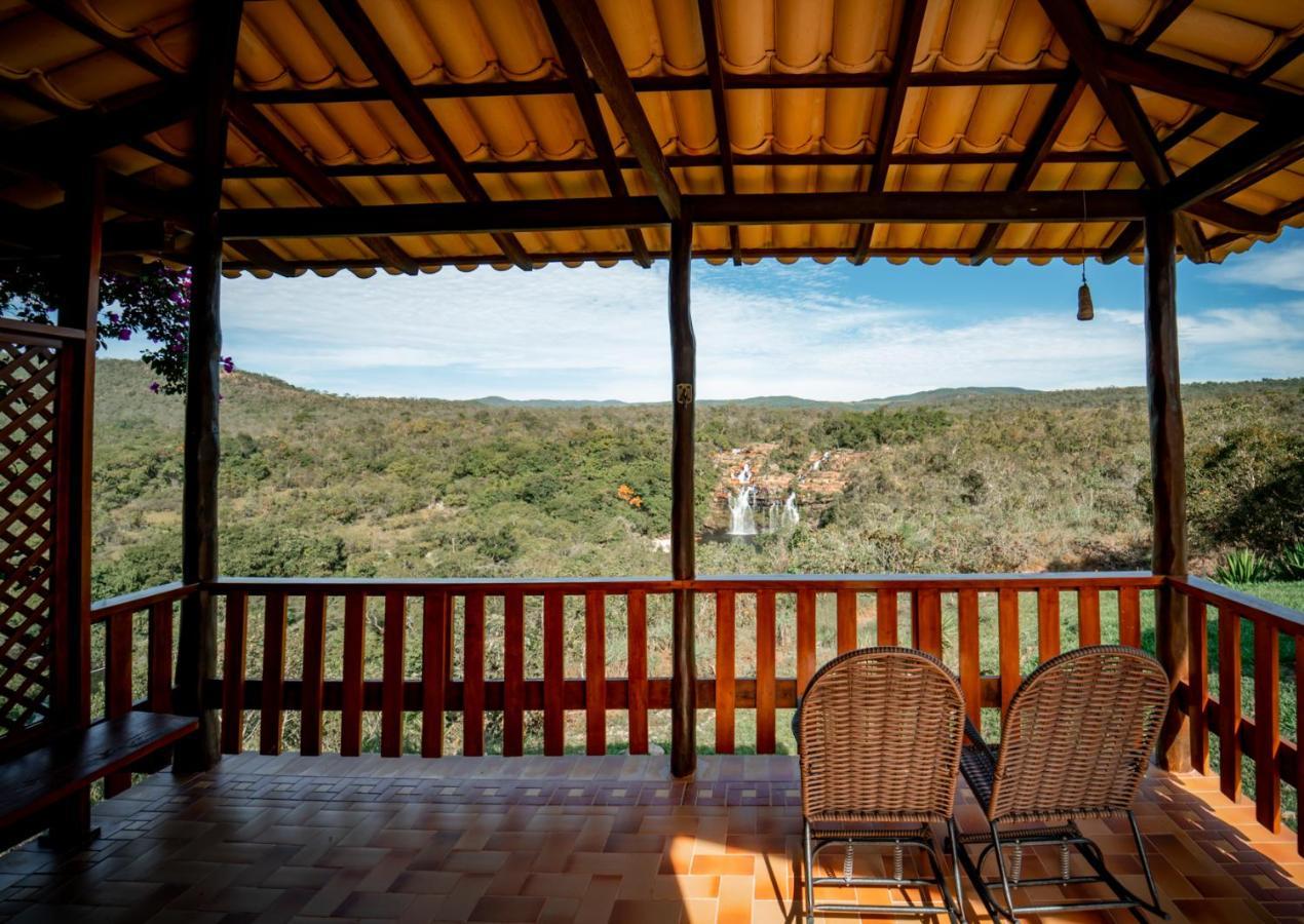 Pousada Cachoeira Poço Encantado Alto Paraíso de Goiás Exterior foto
