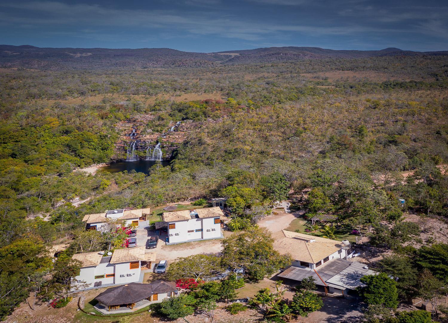 Pousada Cachoeira Poço Encantado Alto Paraíso de Goiás Exterior foto