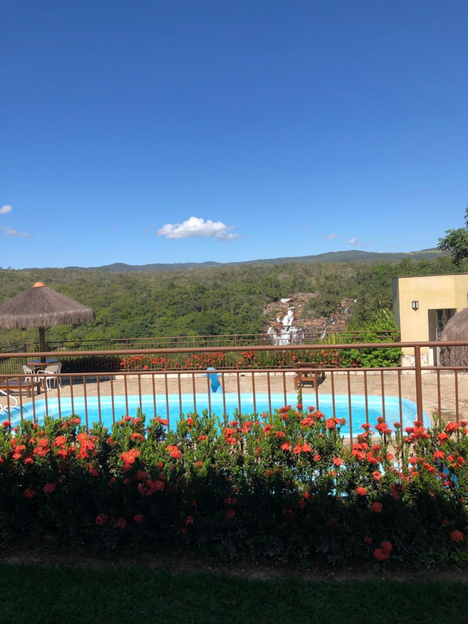 Pousada Cachoeira Poço Encantado Alto Paraíso de Goiás Exterior foto