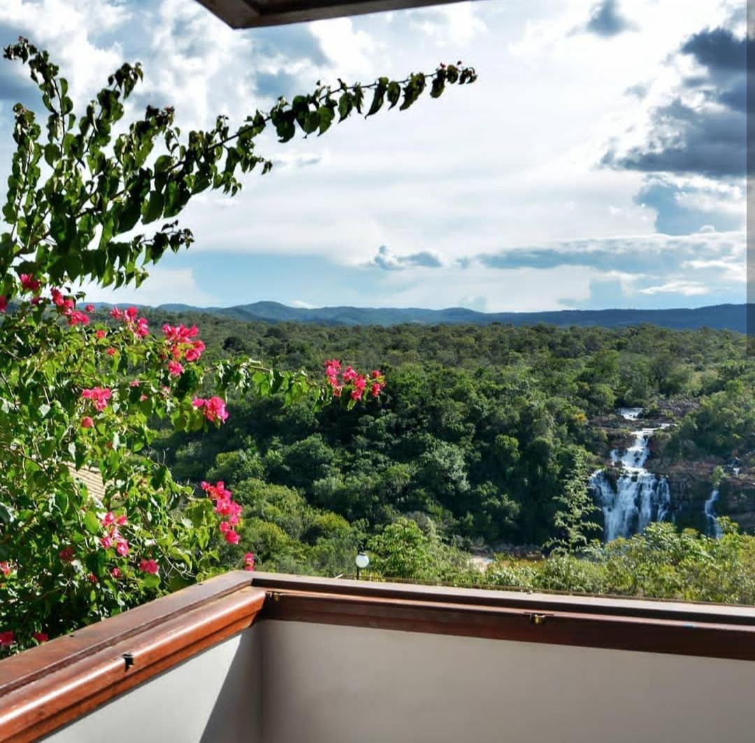 Pousada Cachoeira Poço Encantado Alto Paraíso de Goiás Exterior foto