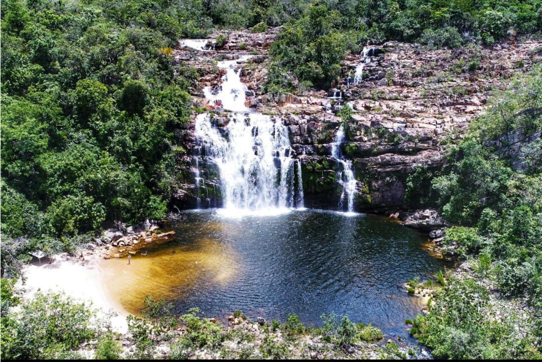 Pousada Cachoeira Poço Encantado Alto Paraíso de Goiás Exterior foto