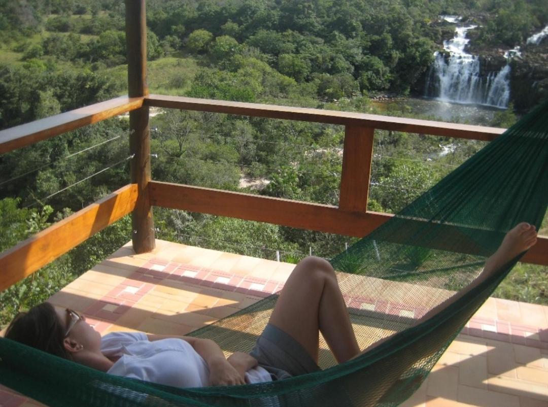 Pousada Cachoeira Poço Encantado Alto Paraíso de Goiás Exterior foto